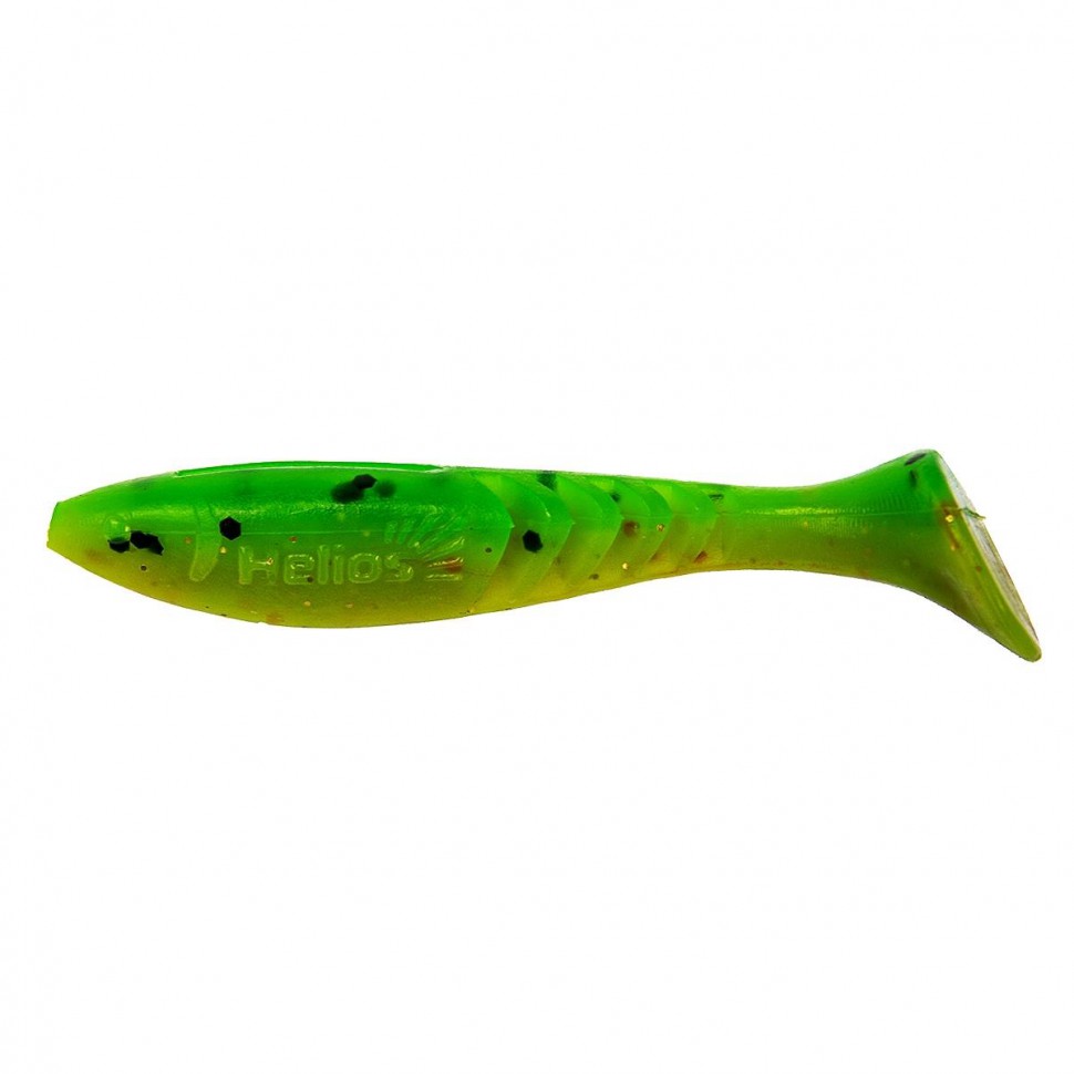 Виброхвост Helios Slash 2,64"/6,7 см, цвет Green Lime 10 шт HS-19-010 , 